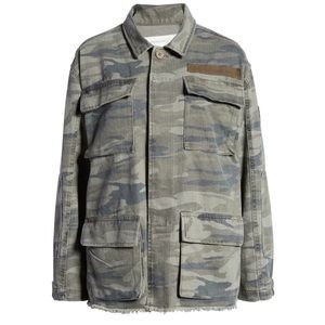 🦋 Treasure & Bond Womens Camo Cotton Jacket